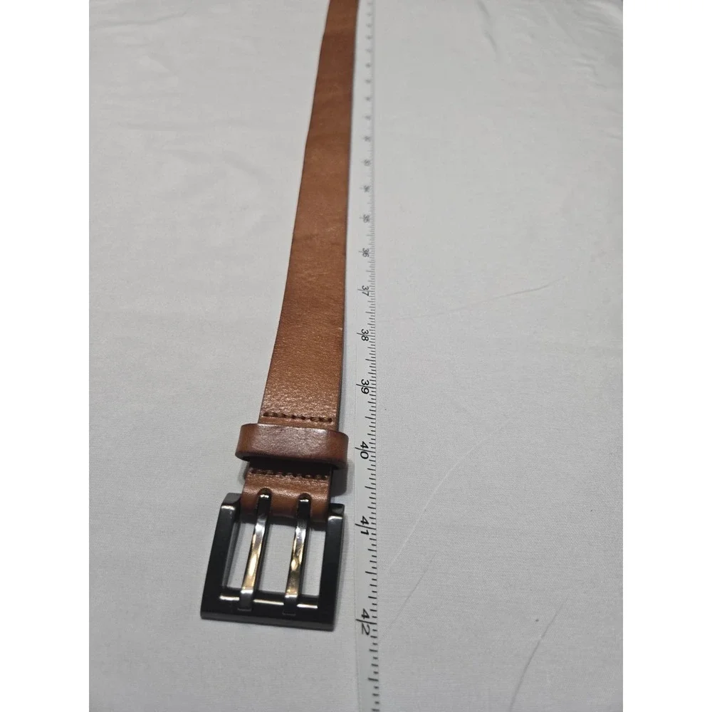 Relic Fossil Dual Pronged XL Genuine Leather Brown Belt 1